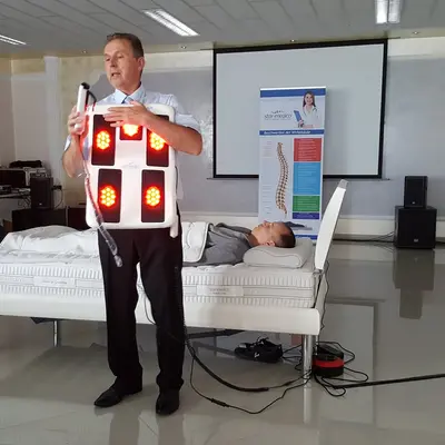 Vibromassage session